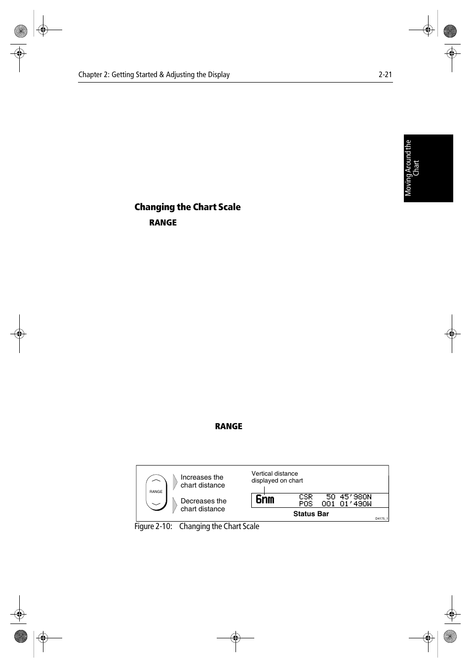 Changing the chart scale | Raymarine hsb2 PLUS Series User Manual | Page 53 / 246