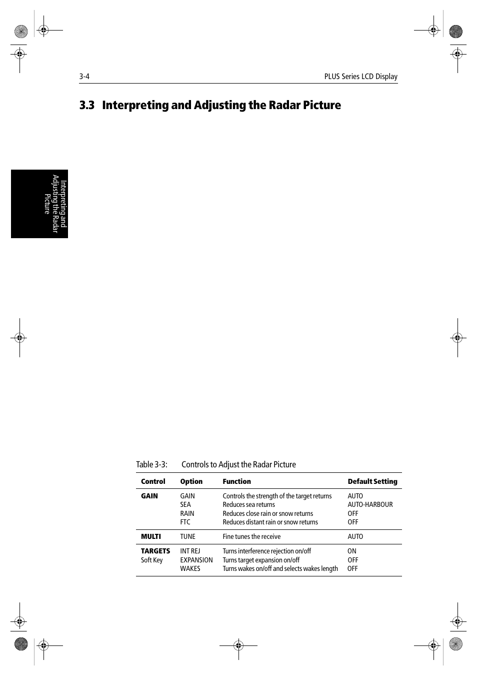 3 interpreting and adjusting the radar picture | Raymarine hsb2 PLUS Series User Manual | Page 68 / 246