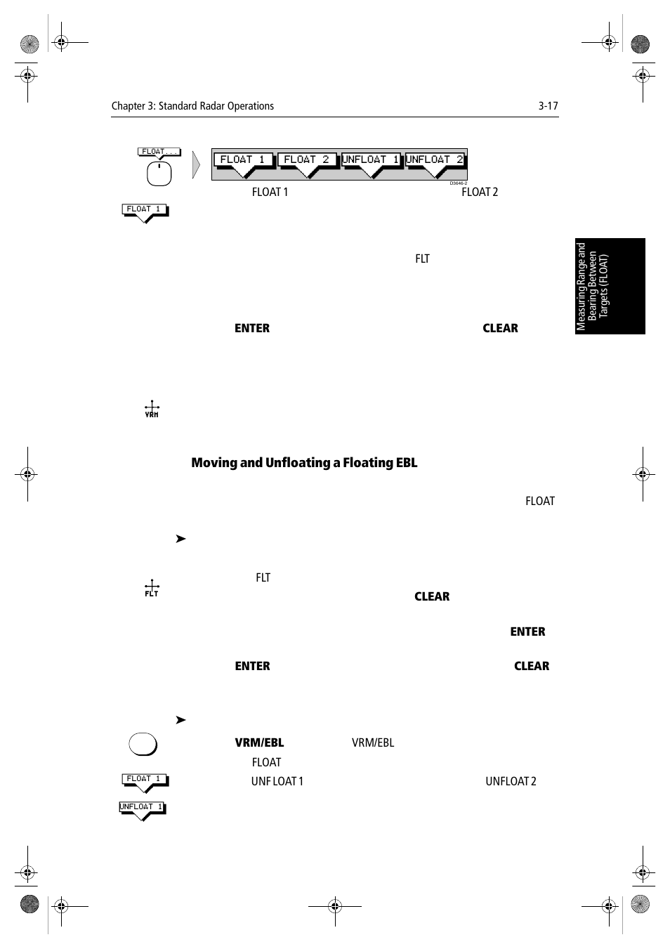 Moving and unfloating a floating ebl | Raymarine hsb2 PLUS Series User Manual | Page 81 / 246