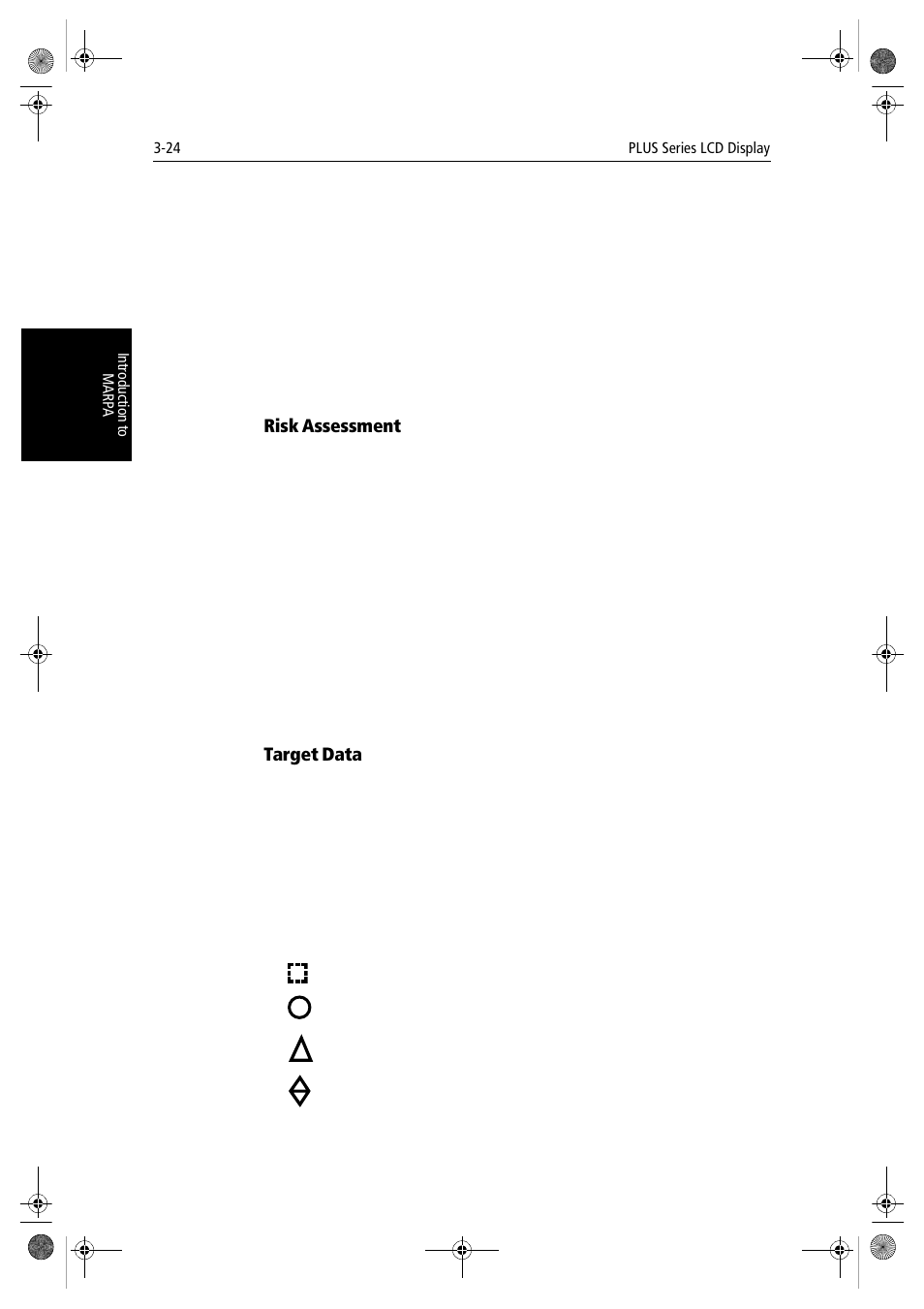 Risk assessment, Target data | Raymarine hsb2 PLUS Series User Manual | Page 88 / 246