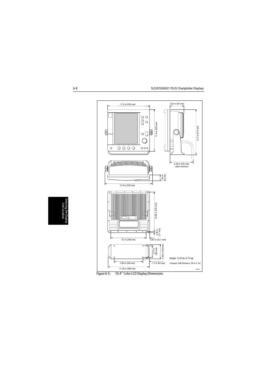 Figure 6-5 | Raymarine 530 User Manual | Page 124 / 170