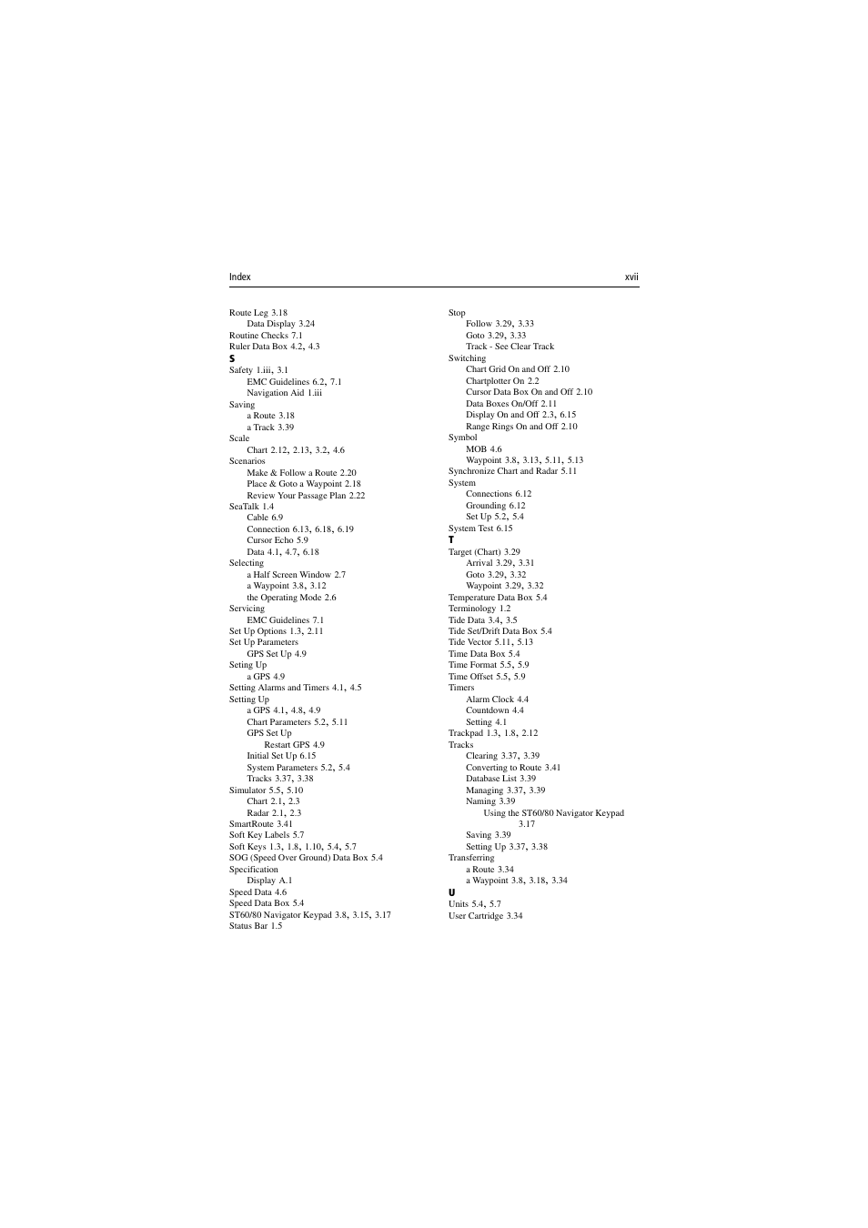 Raymarine 530 User Manual | Page 165 / 170