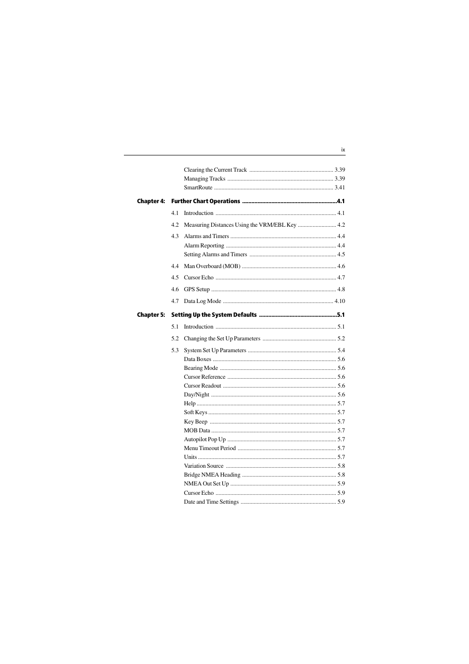 Raymarine 530 User Manual | Page 9 / 170