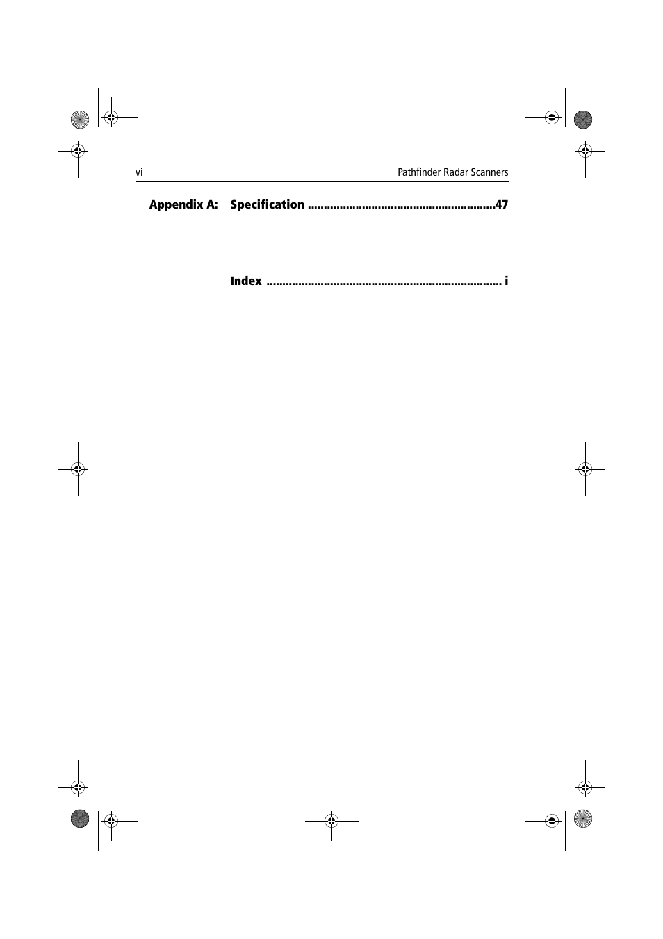 Raymarine Radar Scanner User Manual | Page 8 / 66