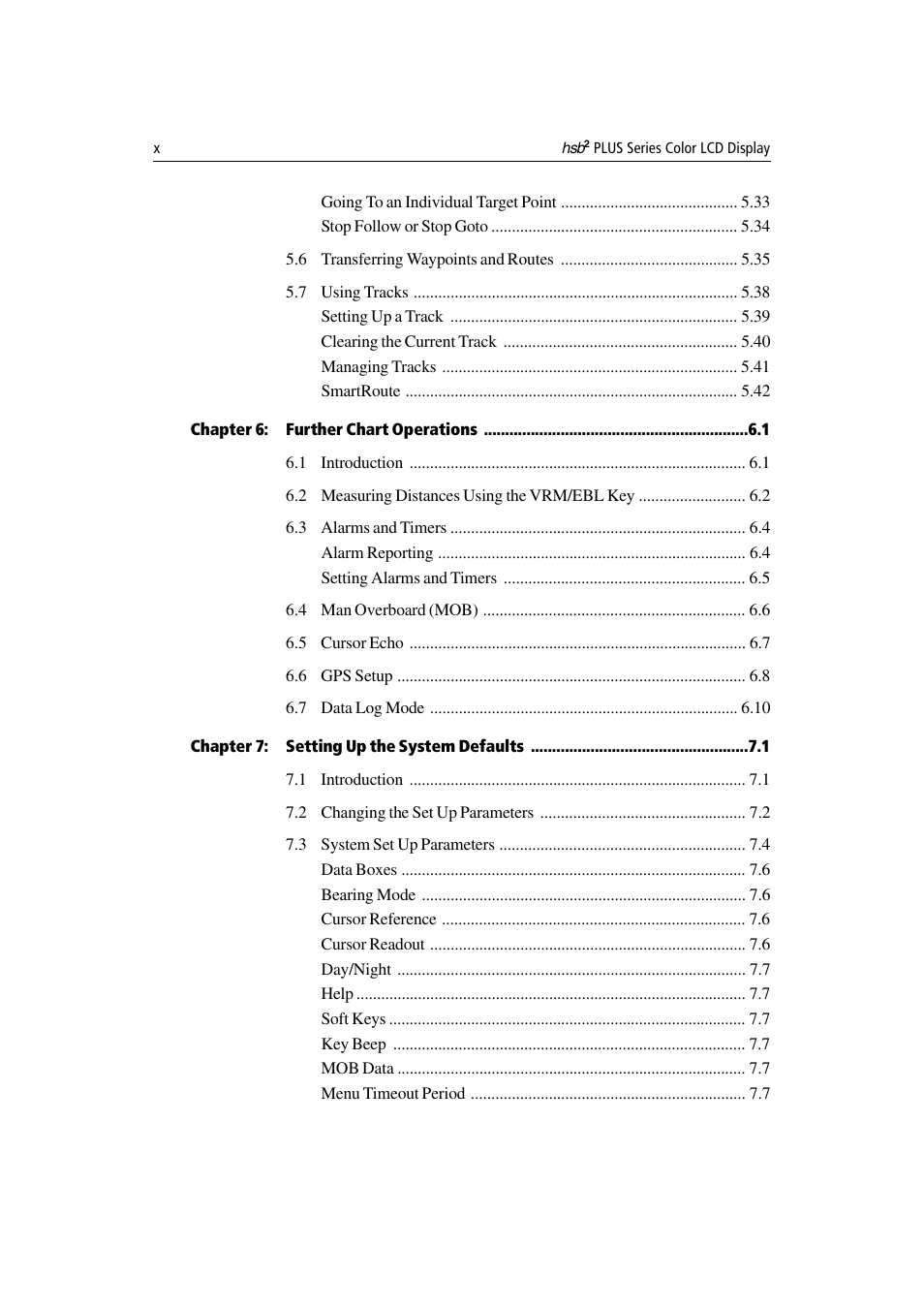 Raymarine Radar equipment Raychart Chartplotter RC530 PLUS User Manual | Page 12 / 248