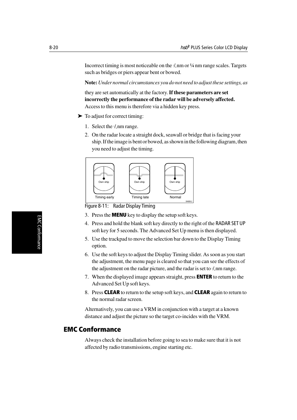 Emc conformance | Raymarine Radar equipment Raychart Chartplotter RC530 PLUS User Manual | Page 198 / 248