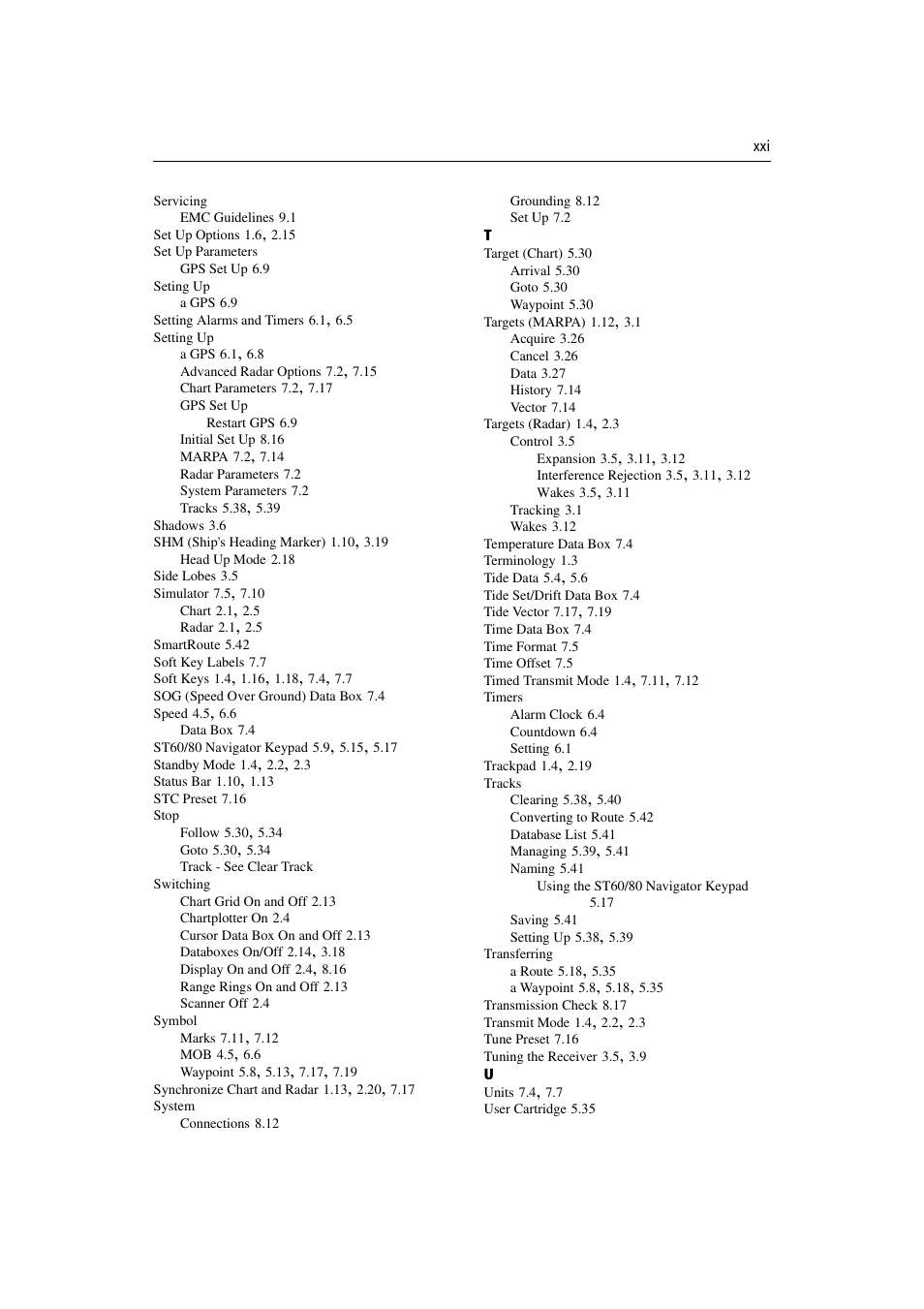 Raymarine Radar equipment Raychart Chartplotter RC530 PLUS User Manual | Page 245 / 248
