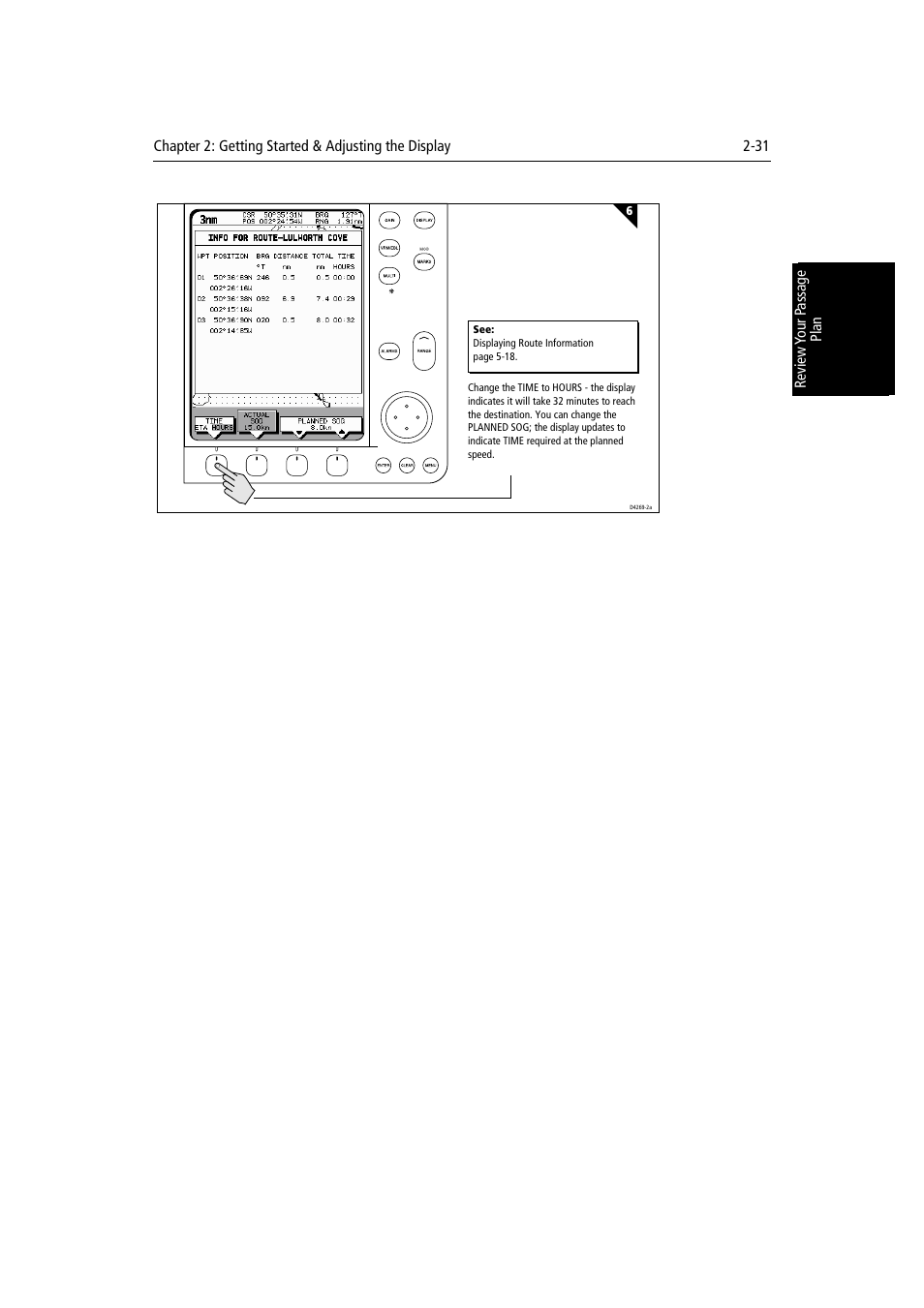 Raymarine Radar equipment Raychart Chartplotter RC530 PLUS User Manual | Page 67 / 248