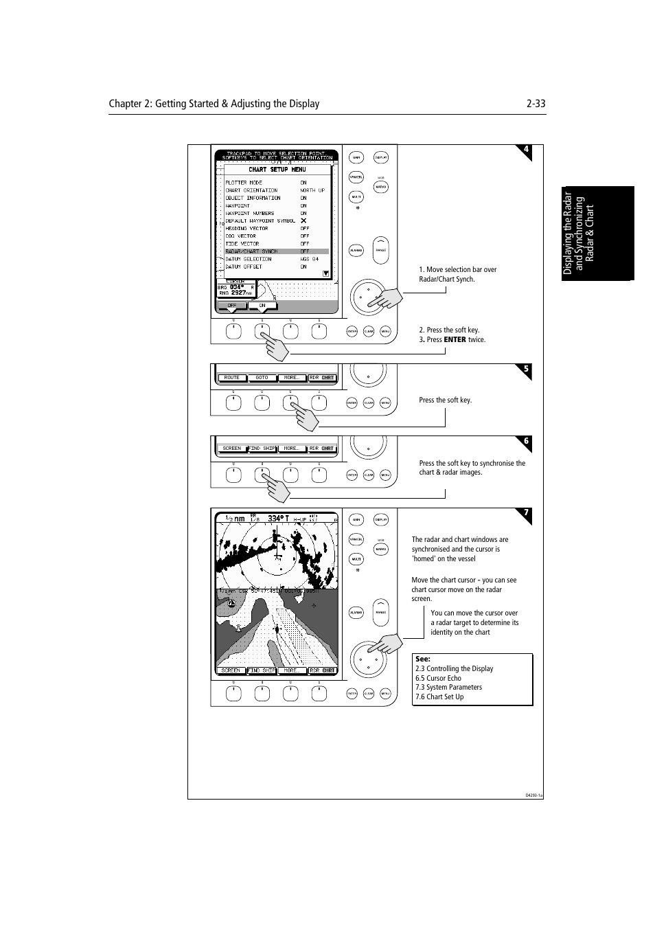 Raymarine Radar equipment Raychart Chartplotter RC530 PLUS User Manual | Page 69 / 248