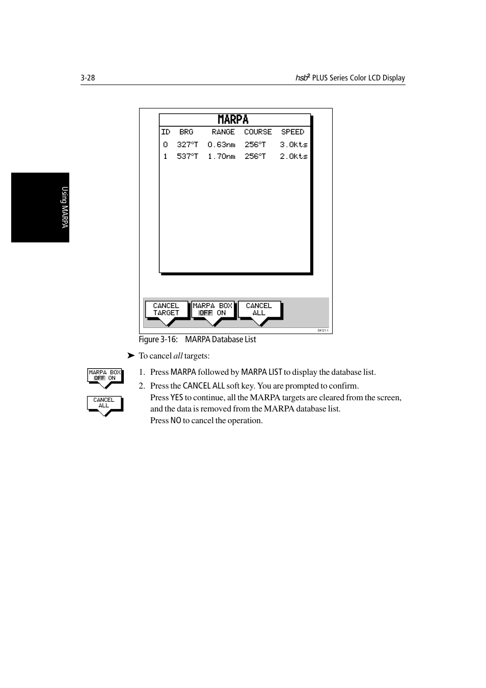 Marpa | Raymarine Radar equipment Raychart Chartplotter RC530 PLUS User Manual | Page 98 / 248