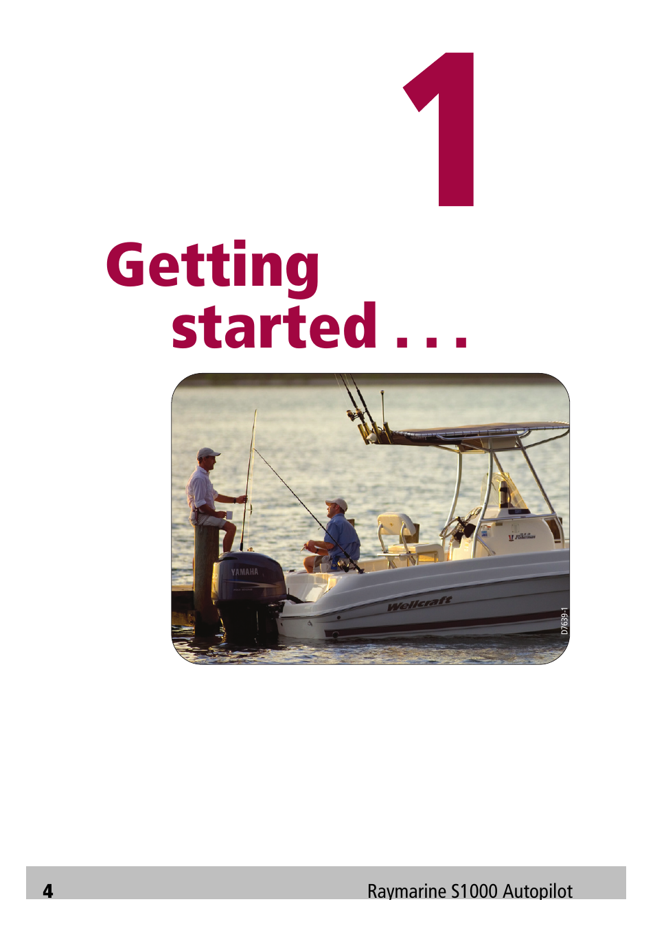 Getting started | Raymarine Autopilot S1000 User Manual | Page 4 / 40