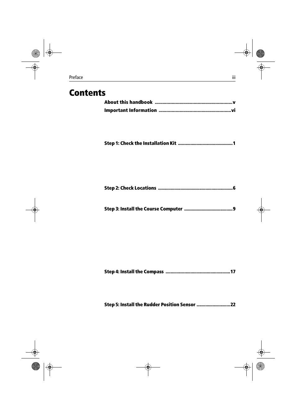 Raymarine 150/400 User Manual | Page 3 / 64