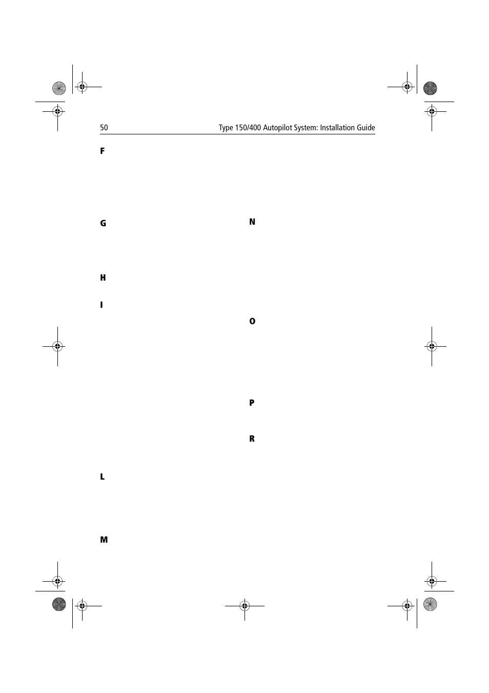 Raymarine 150/400 User Manual | Page 58 / 64