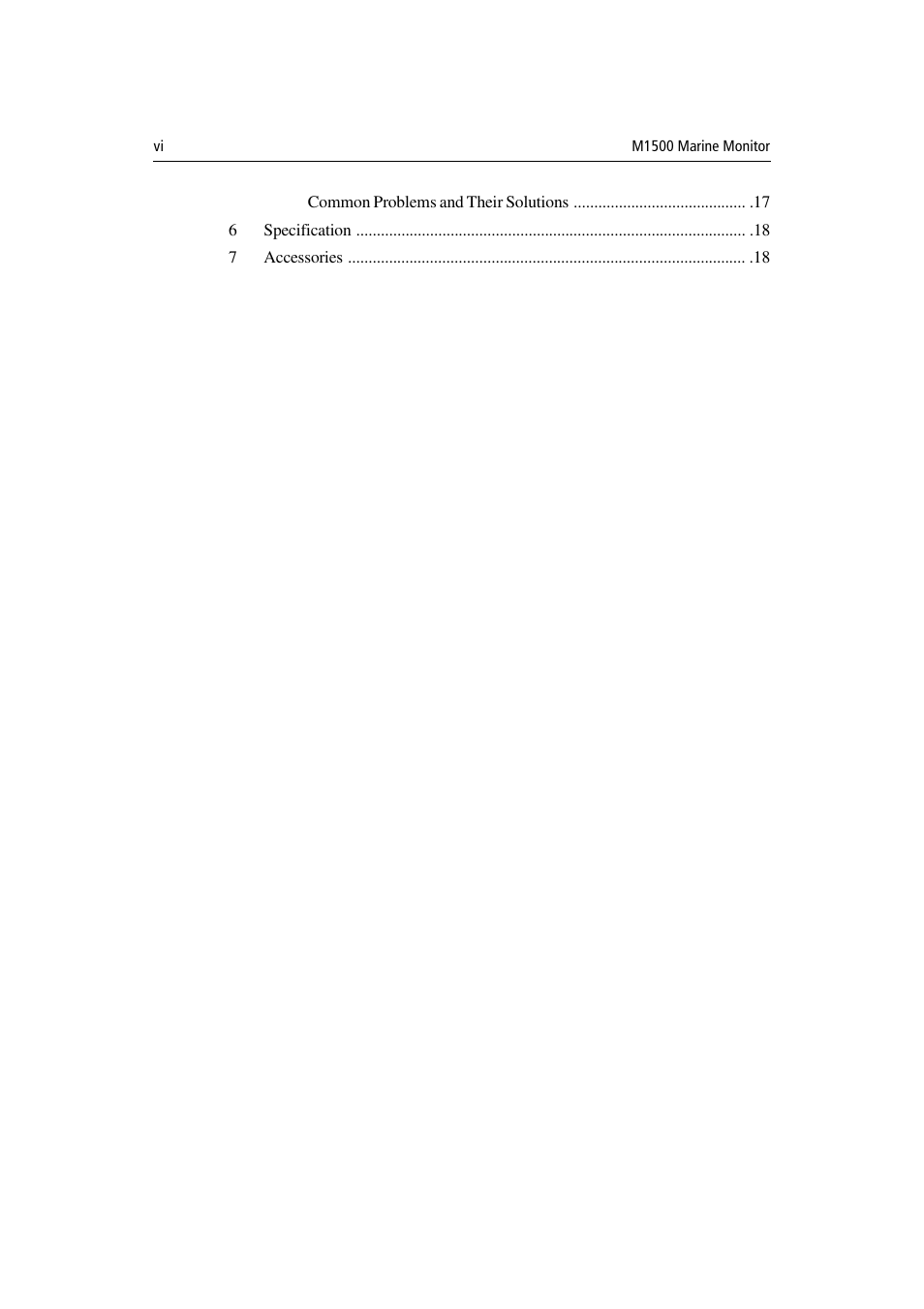 Raymarine M1500 User Manual | Page 8 / 30
