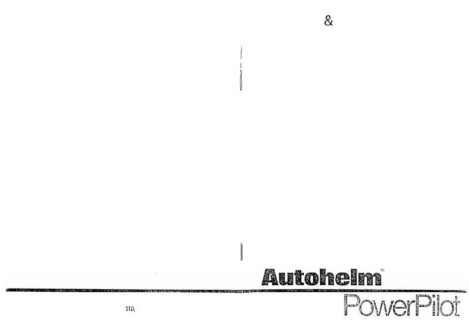 Installation operating handbook | Raymarine PowerPilot User Manual | Page 2 / 18