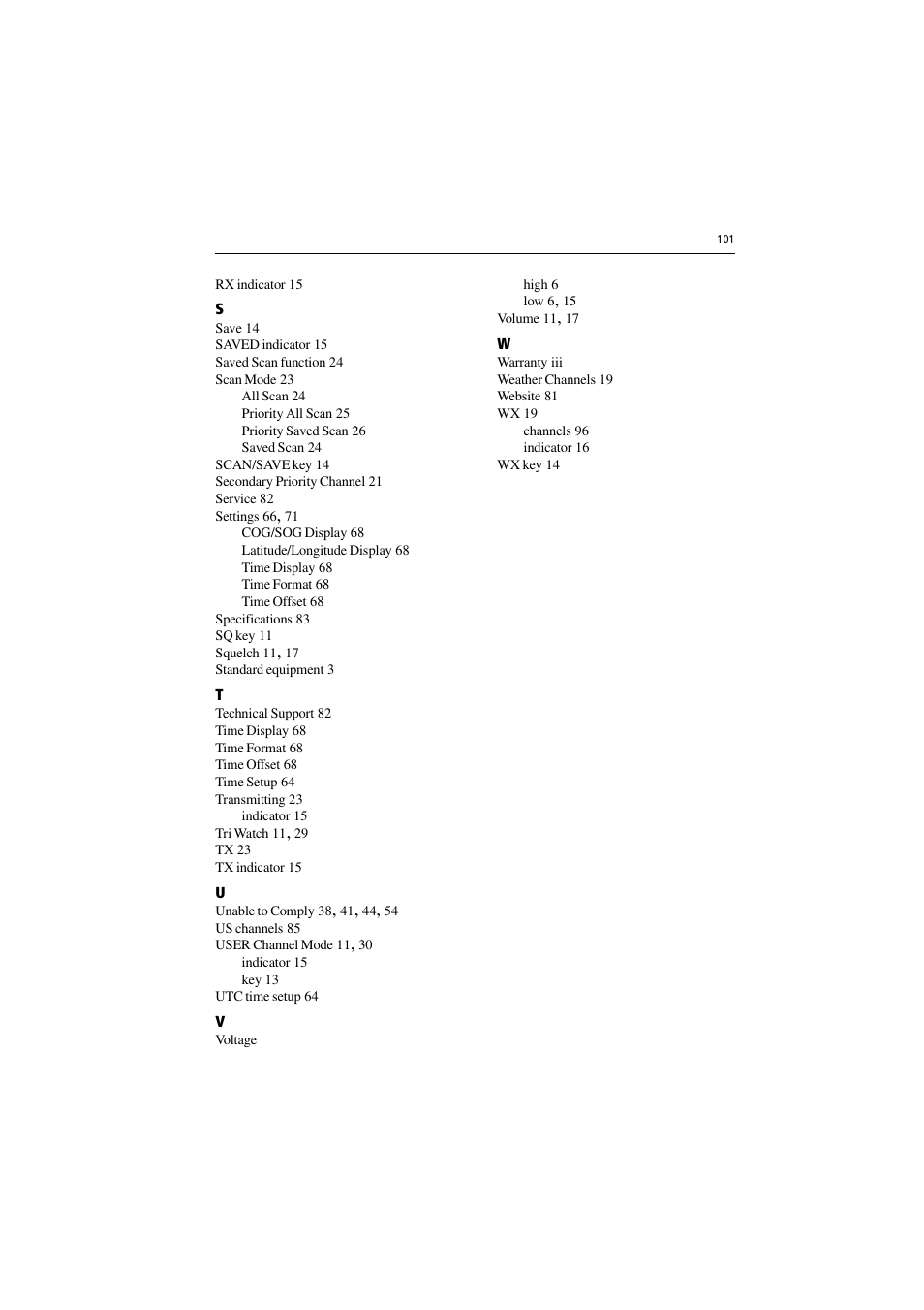 Raymarine Ray54 User Manual | Page 111 / 112