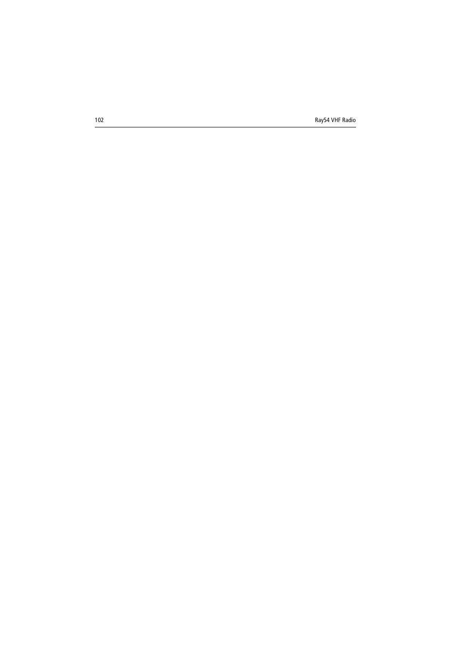 Raymarine Ray54 User Manual | Page 112 / 112