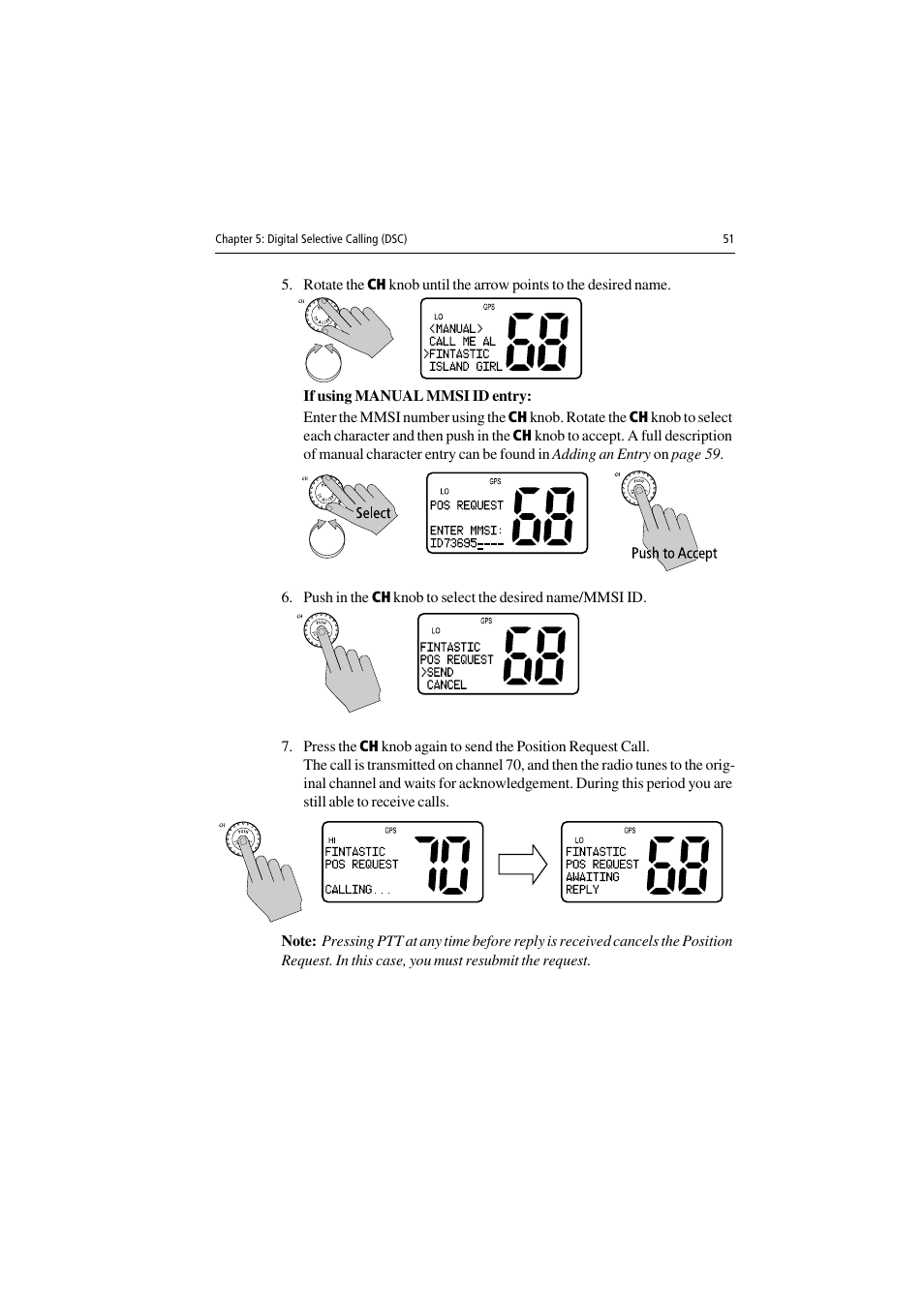 Raymarine Ray54 User Manual | Page 61 / 112