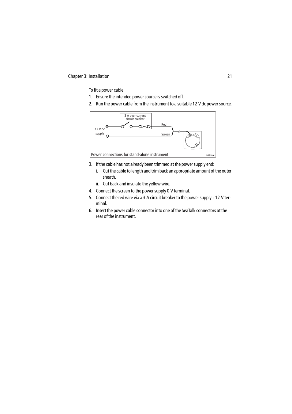 Raymarine ST60 User Manual | Page 31 / 38