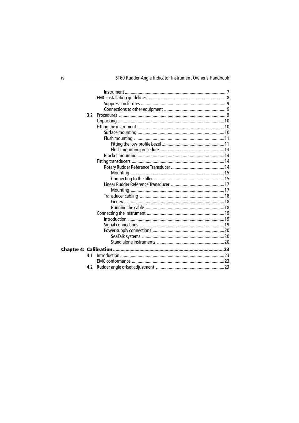 Raymarine ST60 User Manual | Page 6 / 38