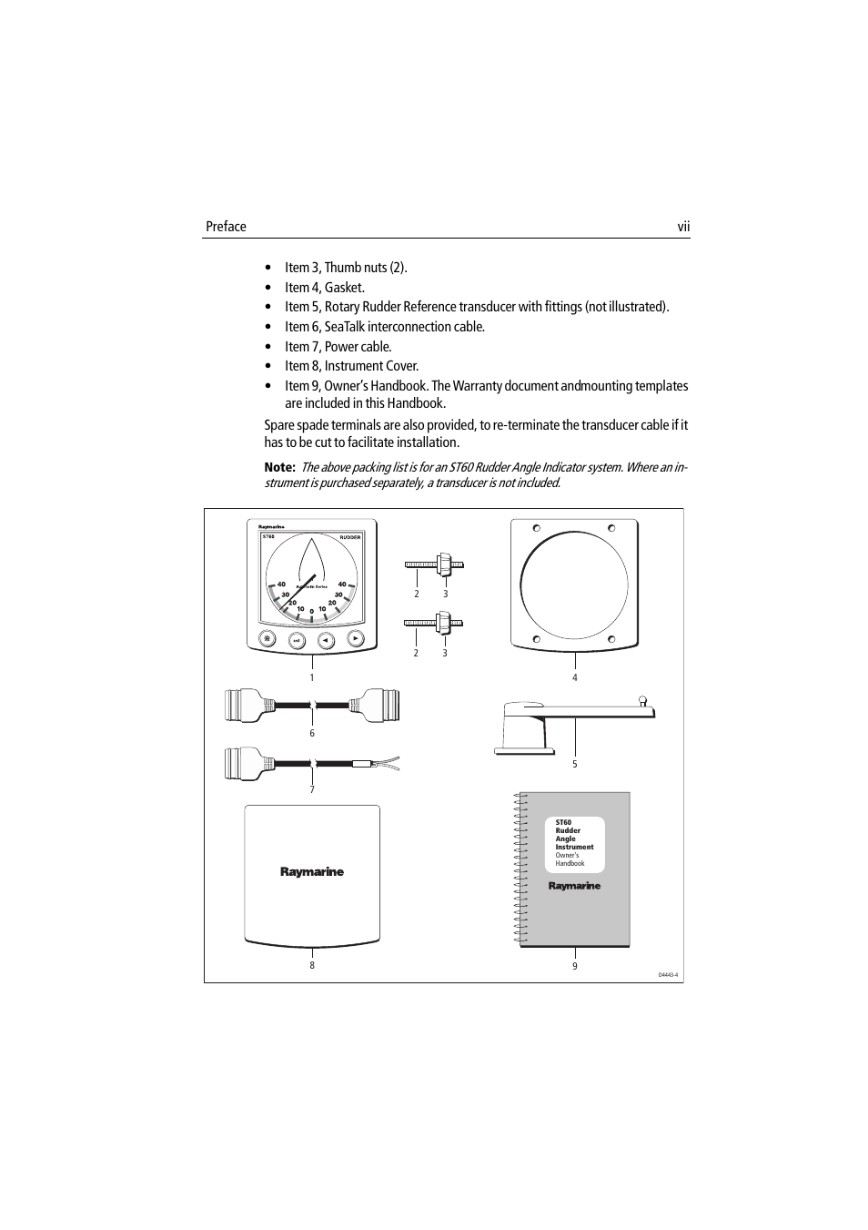 Raymarine ST60 User Manual | Page 9 / 38