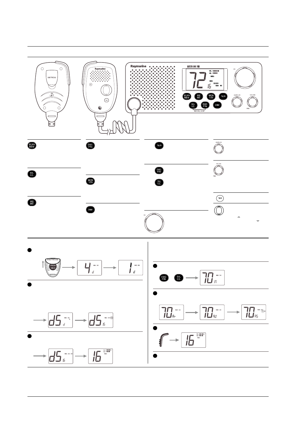 Raymarine RAY215 86075-2 User Manual | 2 pages