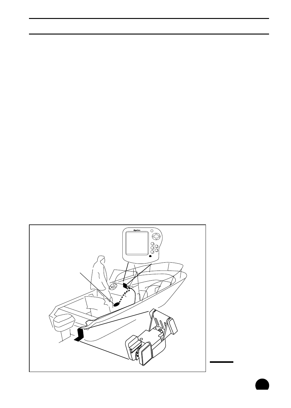1 – introduction, About the fishfinder 465, Introduction | Fig. 1-1, Typical installation | Raymarine 465 User Manual | Page 12 / 107