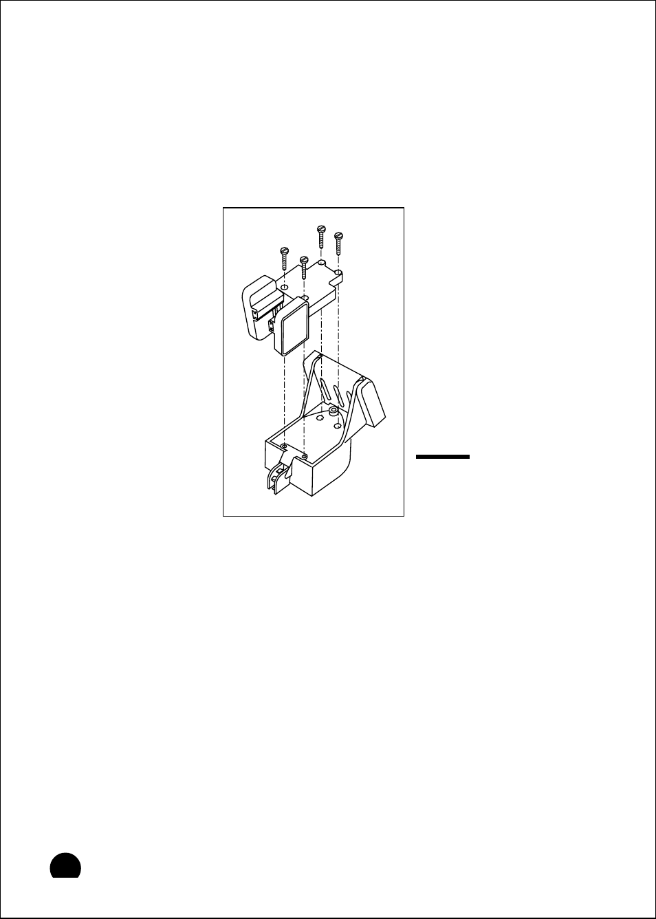 Mounting the optional sidelooker transducer | Raymarine 465 User Manual | Page 21 / 107