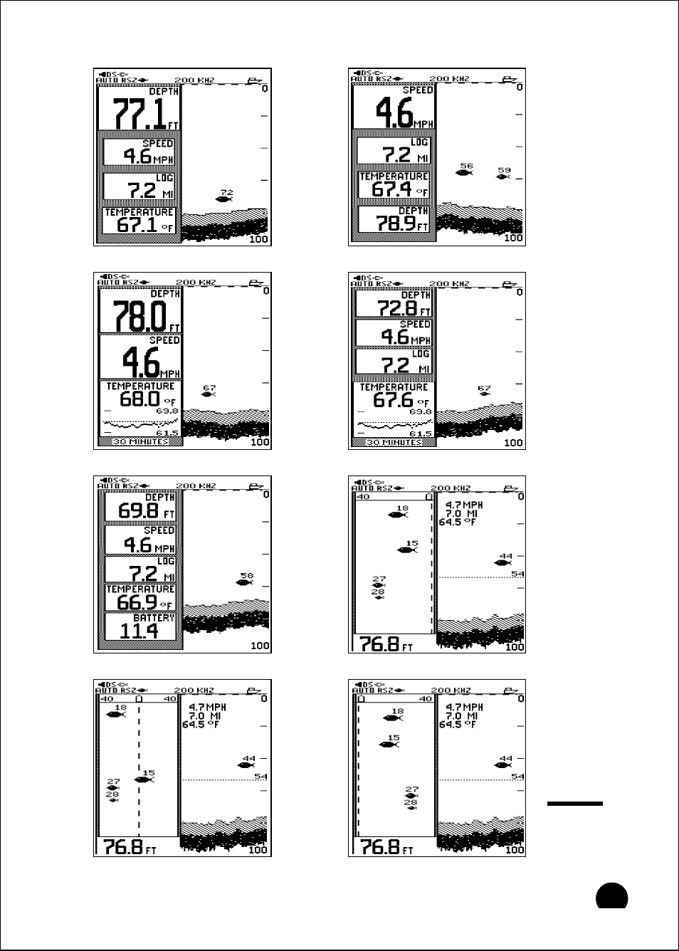 Operating instructions | Raymarine 465 User Manual | Page 52 / 107