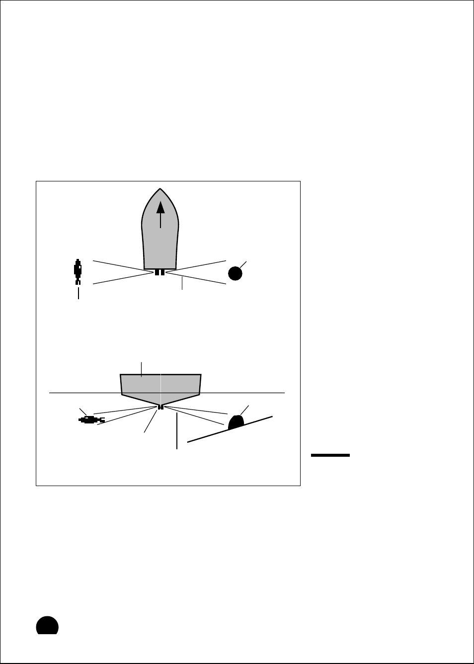 Sidelooker page, Operating instructions | Raymarine 465 User Manual | Page 53 / 107