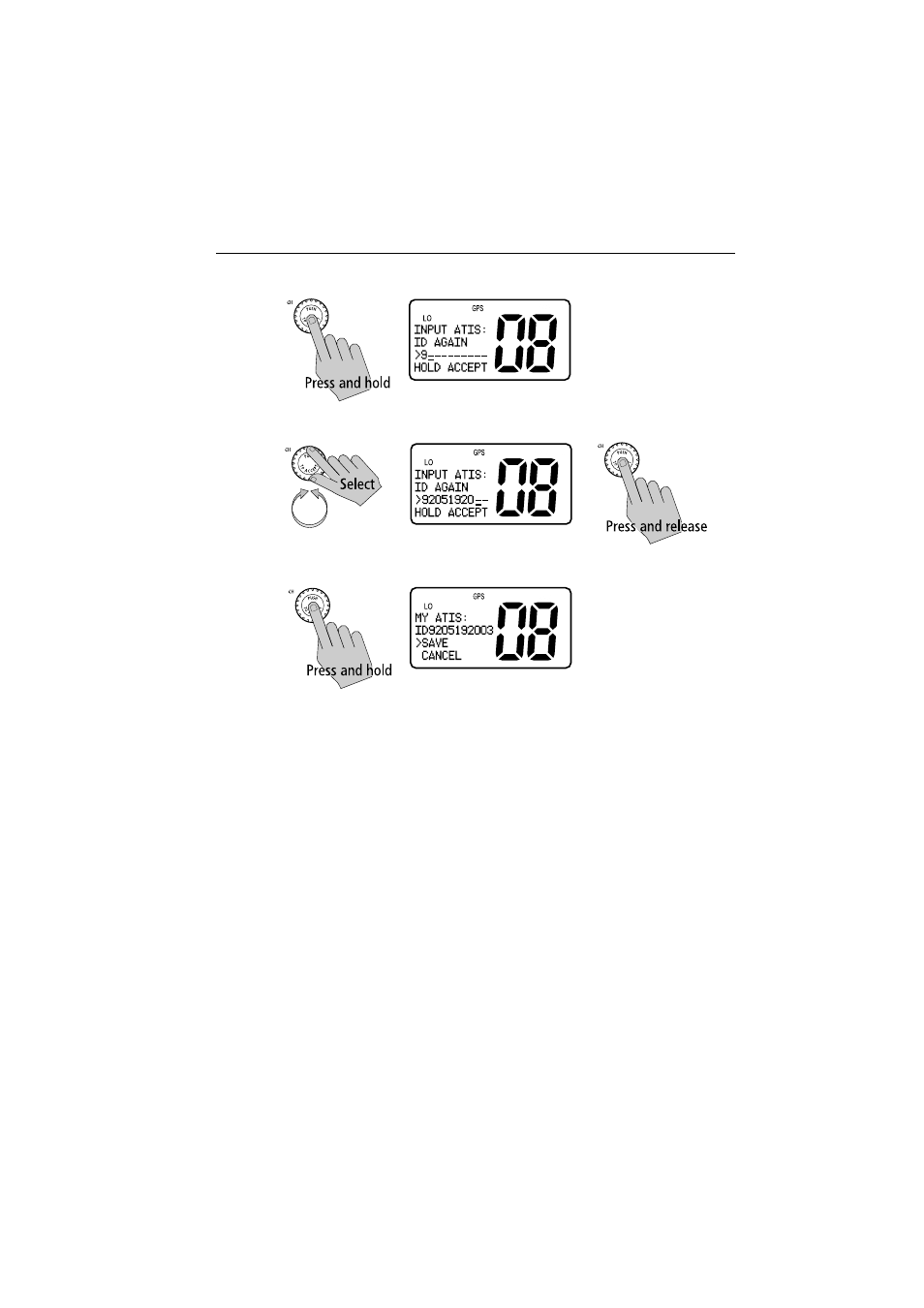 Atis function | Raymarine Ray54E User Manual | Page 89 / 116