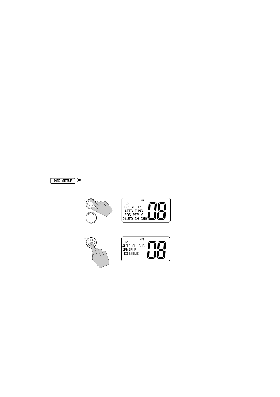 Automatic channel changing for incoming calls, Procedure when enabled | Raymarine Ray54E User Manual | Page 92 / 116