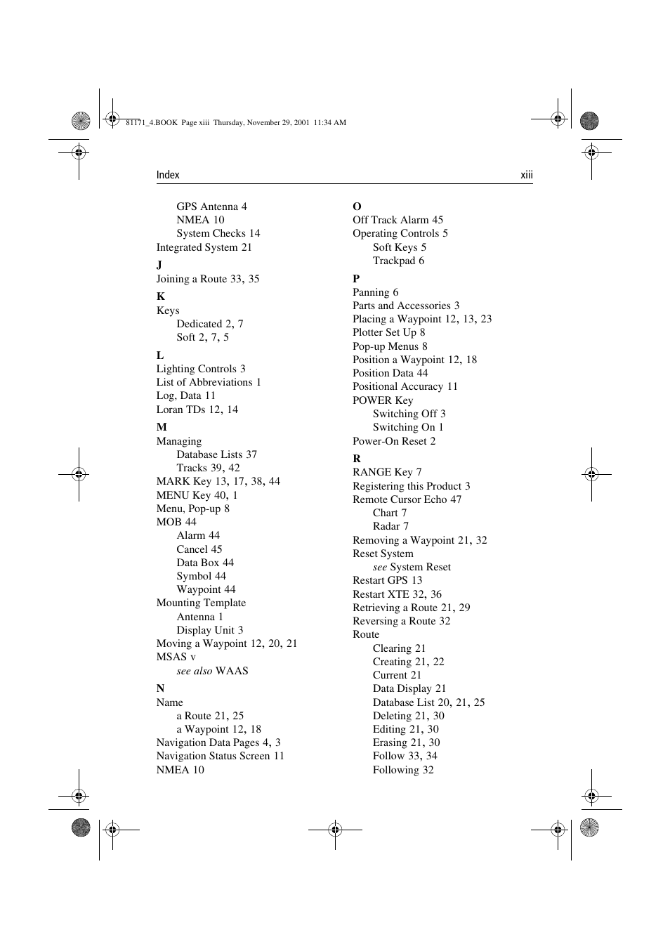 Raymarine GPS Plotter User Manual | Page 126 / 131