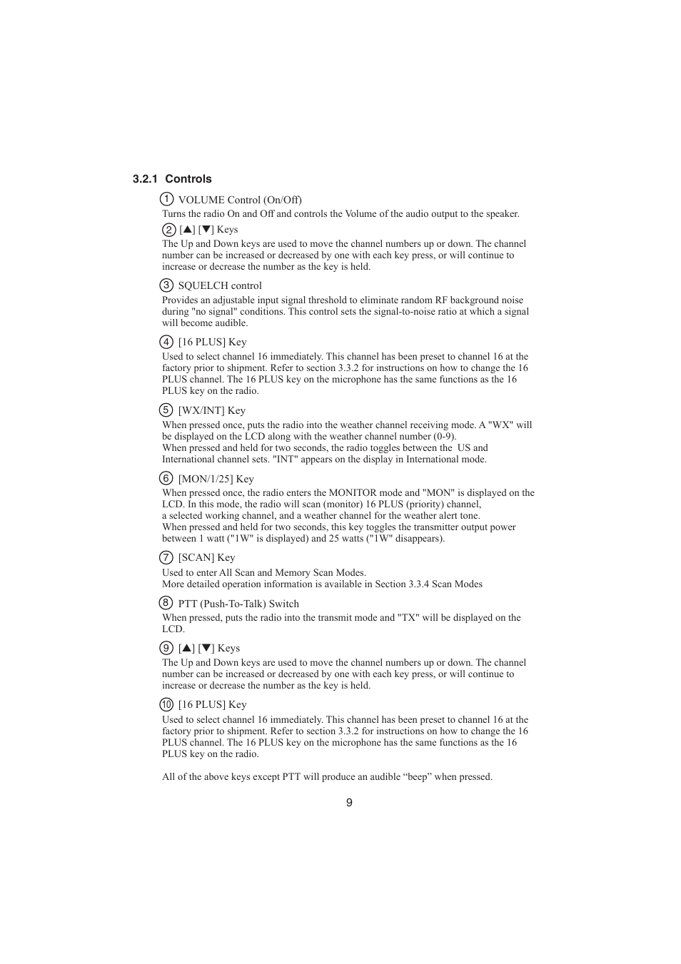 1 controls | Raymarine Ray48 User Manual | Page 14 / 42