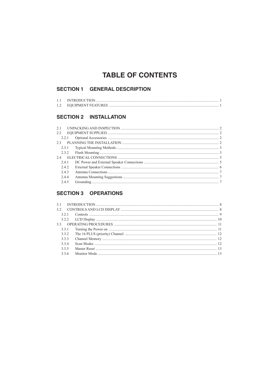 Raymarine Ray48 User Manual | Page 3 / 42