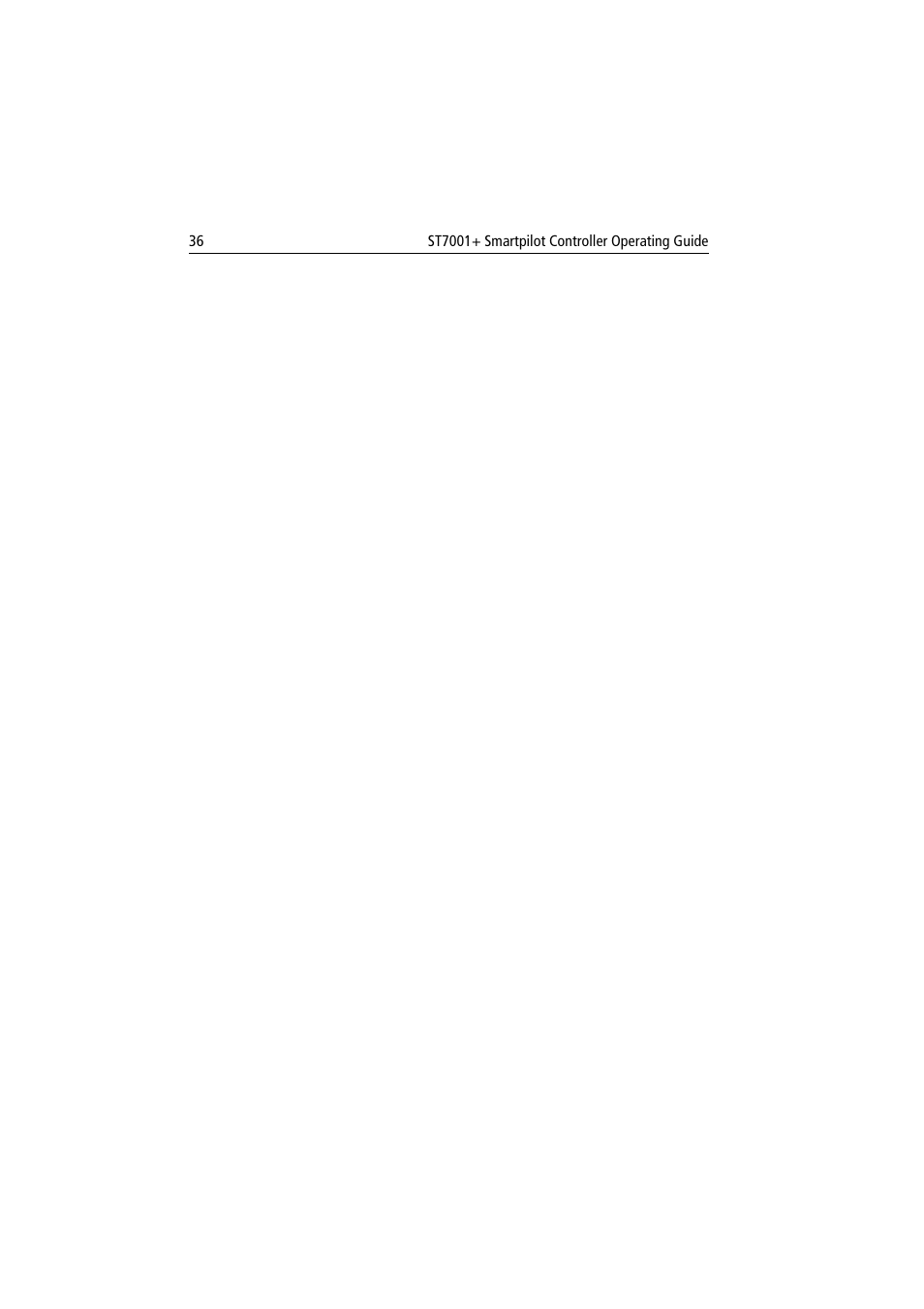 Raymarine ST7001 User Manual | Page 42 / 48