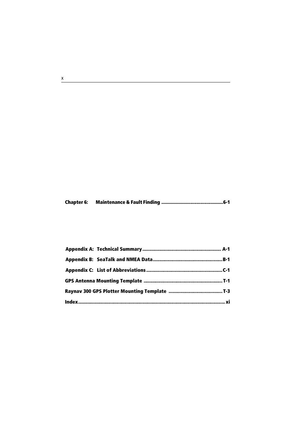 Raymarine 300 User Manual | Page 10 / 136