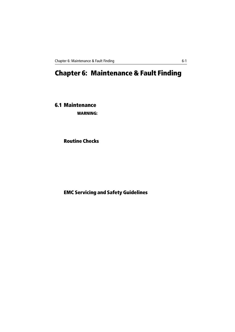 Chapter 6: maintenance & fault finding, 1 maintenance | Raymarine 300 User Manual | Page 111 / 136