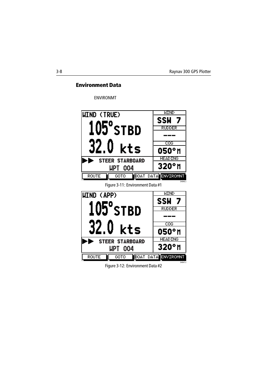 Stbd | Raymarine 300 User Manual | Page 36 / 136