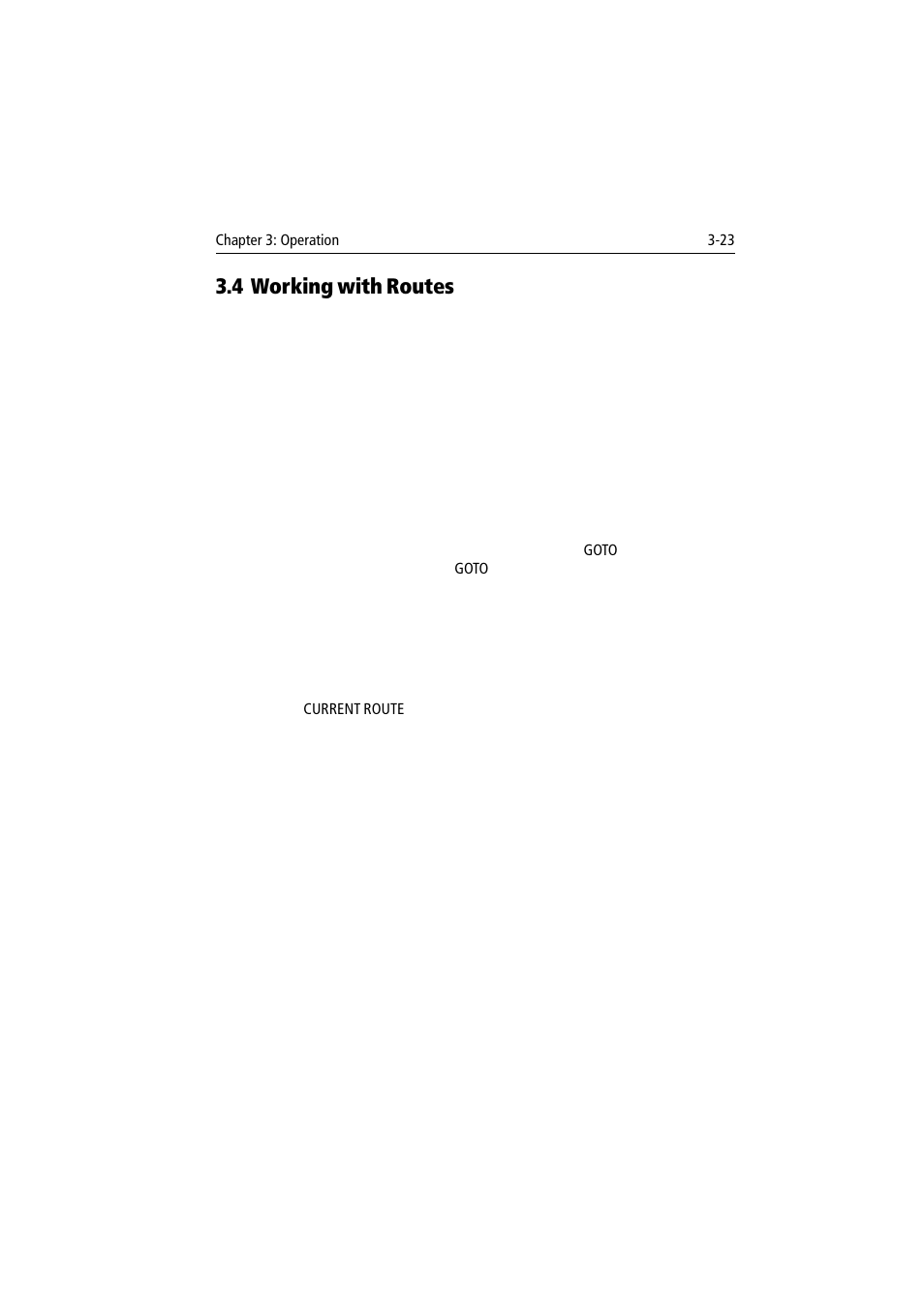 4 working with routes | Raymarine 300 User Manual | Page 51 / 136