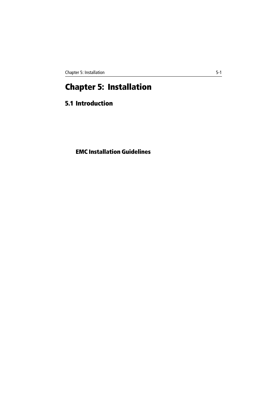 Chapter 5: installation, 1 introduction, Emc installation guidelines | Raymarine 300 User Manual | Page 95 / 136