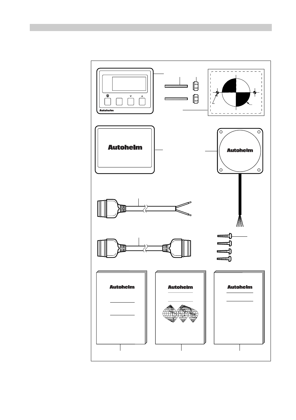 St30, Package items, St30 compass installation and operation handbook | Raymarine Autohelm ST 30 User Manual | Page 6 / 39
