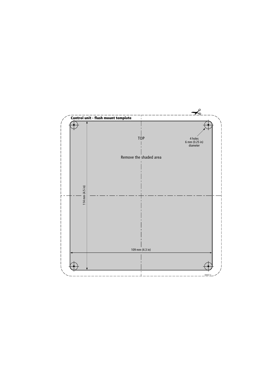 Remove the shaded area top | Raymarine autopilot User Manual | Page 134 / 137