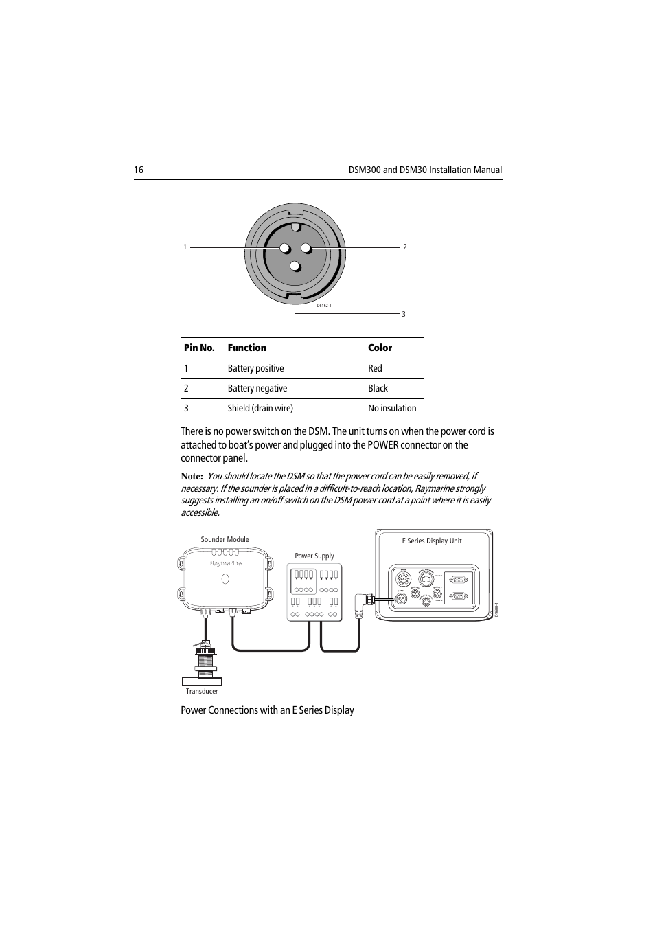 Raymarine DSM30 User Manual | Page 16 / 34