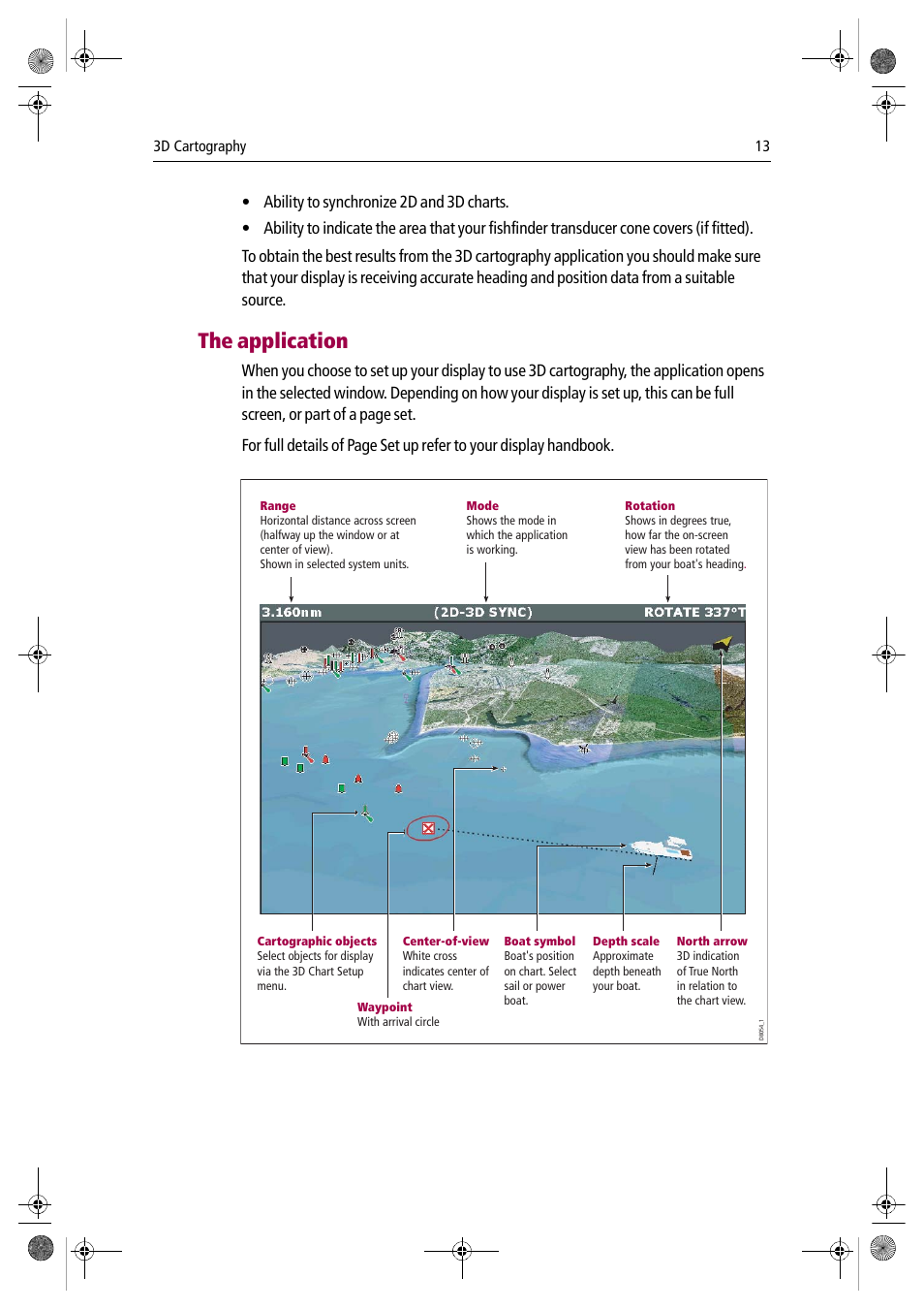 The application | Raymarine Platinum Chart Card User Manual | Page 17 / 29