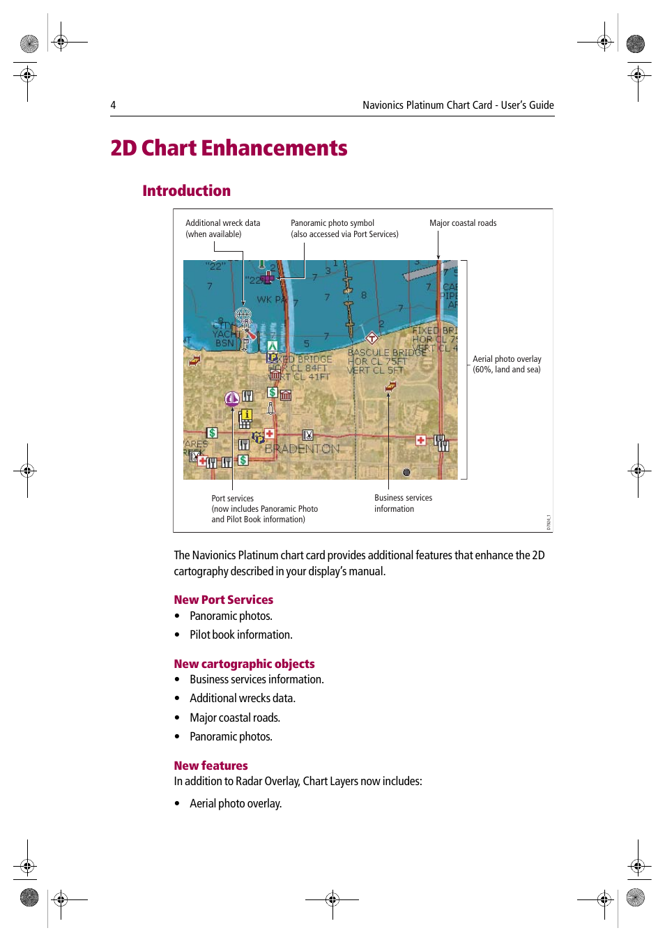 2d chart enhancements, Introduction | Raymarine Platinum Chart Card User Manual | Page 8 / 29