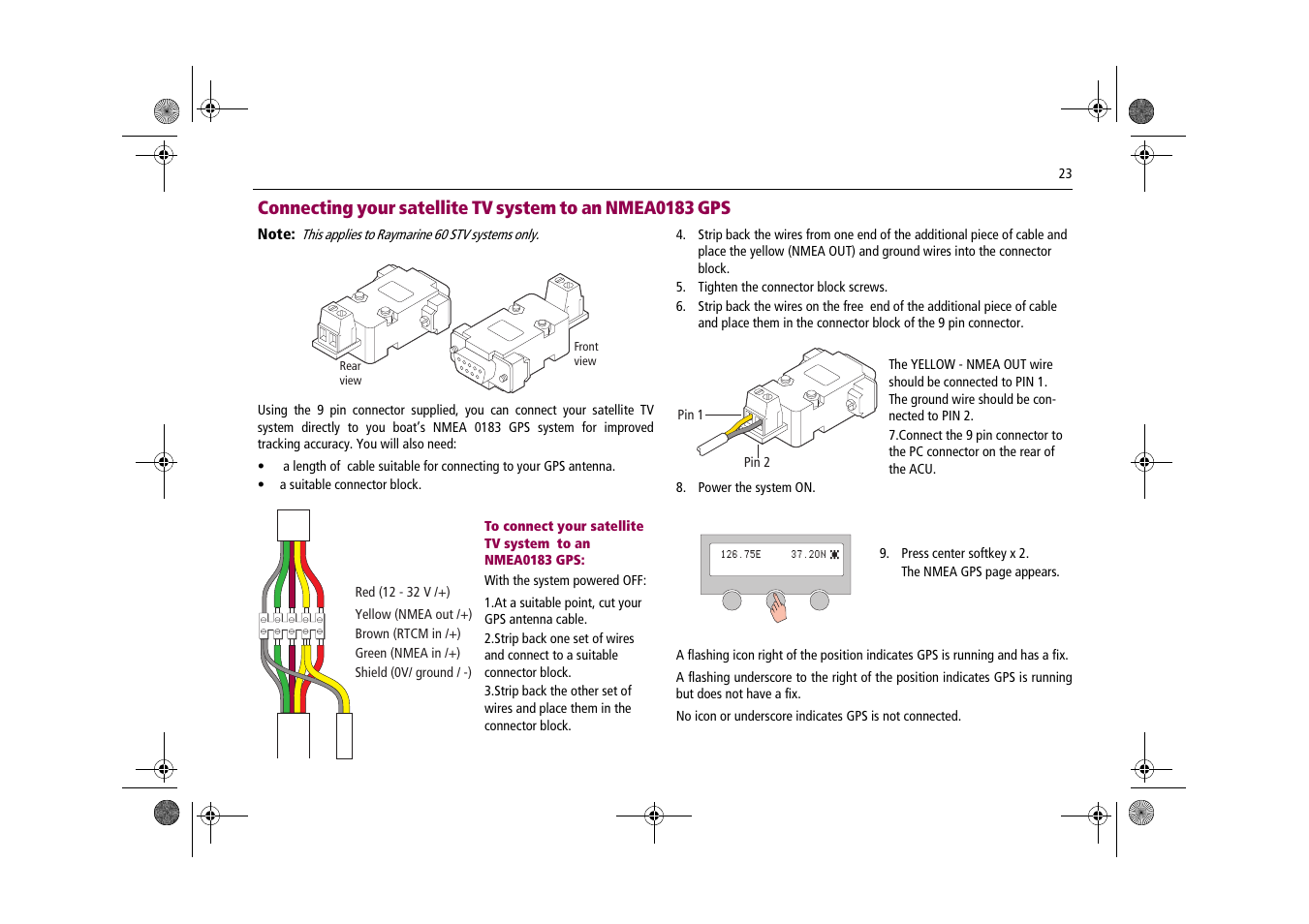 Raymarine Satellite TV Systems User Manual | Page 27 / 78