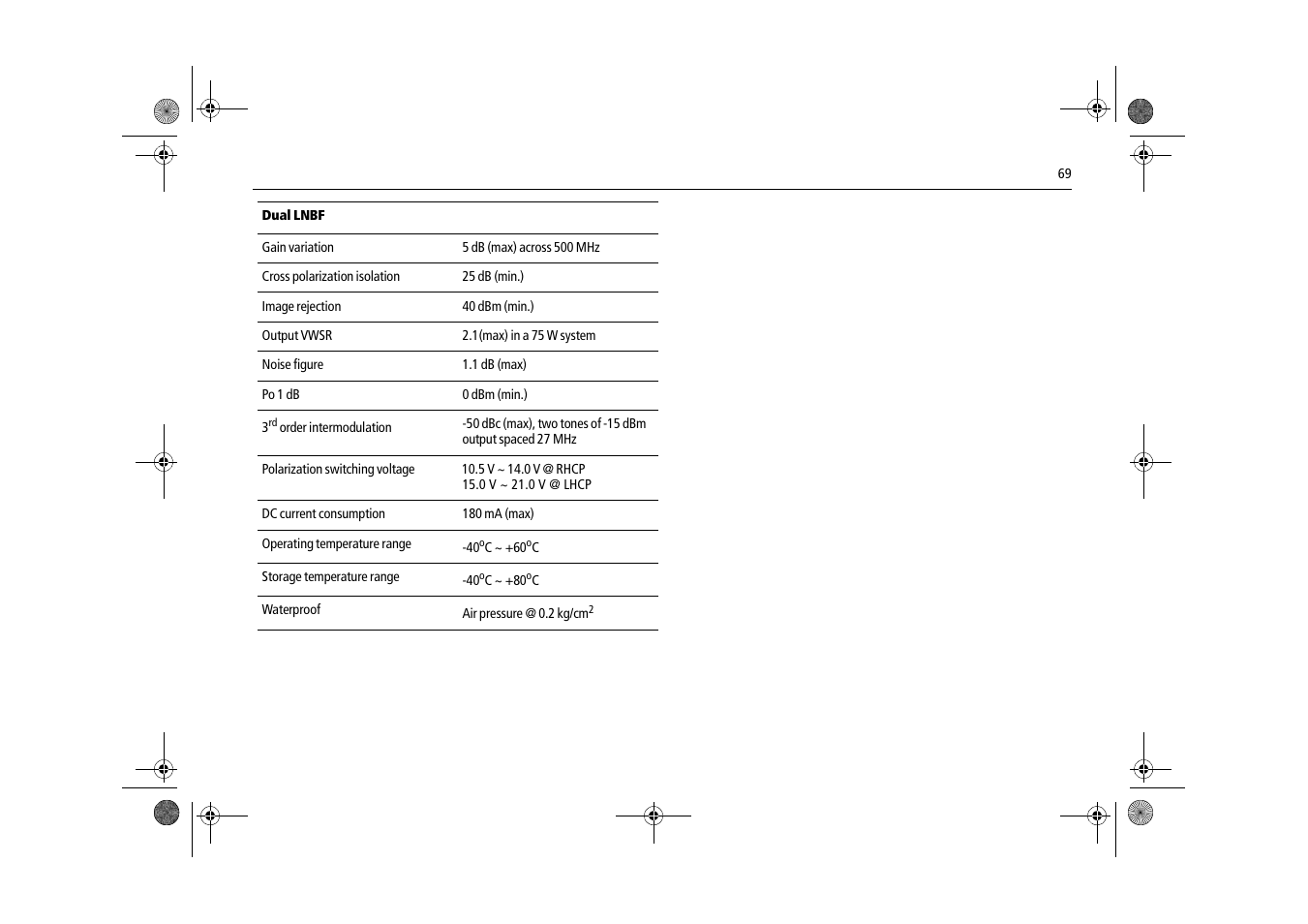 Raymarine Satellite TV Systems User Manual | Page 73 / 78