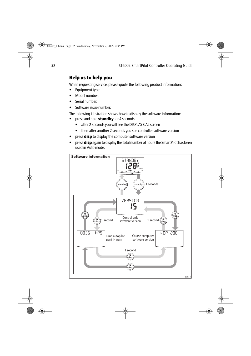 Help us to help you | Raymarine ST6002 User Manual | Page 42 / 56