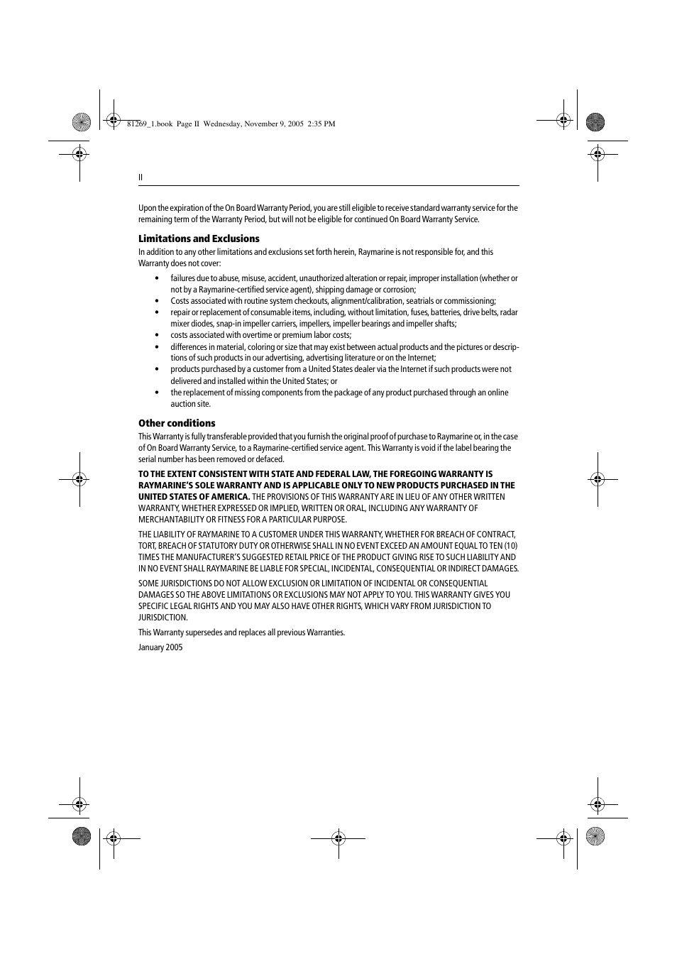 Raymarine ST6002 User Manual | Page 52 / 56